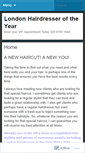 Mobile Screenshot of londonhairdresseroftheyear.com